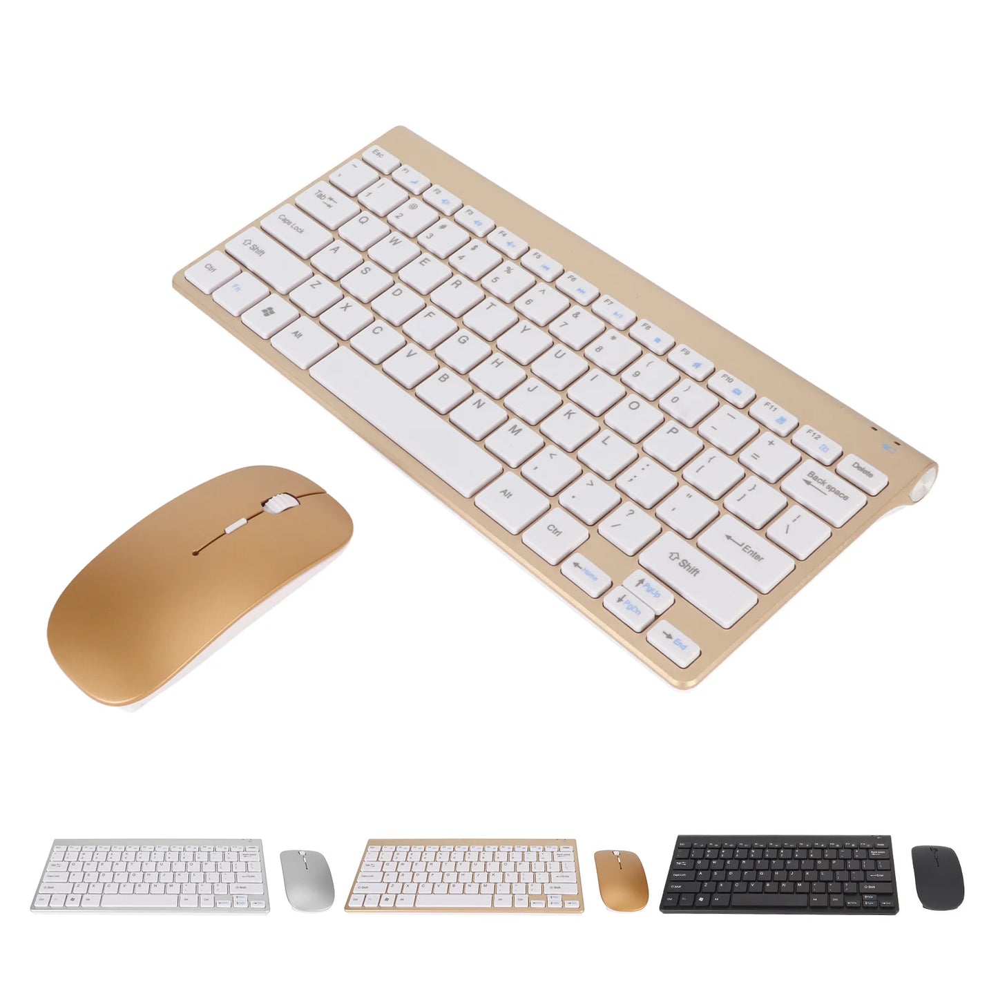 Wireless Keyboard Mouse Kit Slim