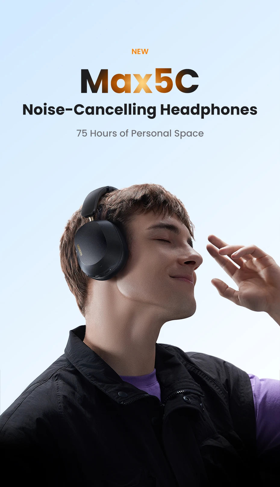 UGREEN Choice Max5c Wireless Bluetooth Headphones