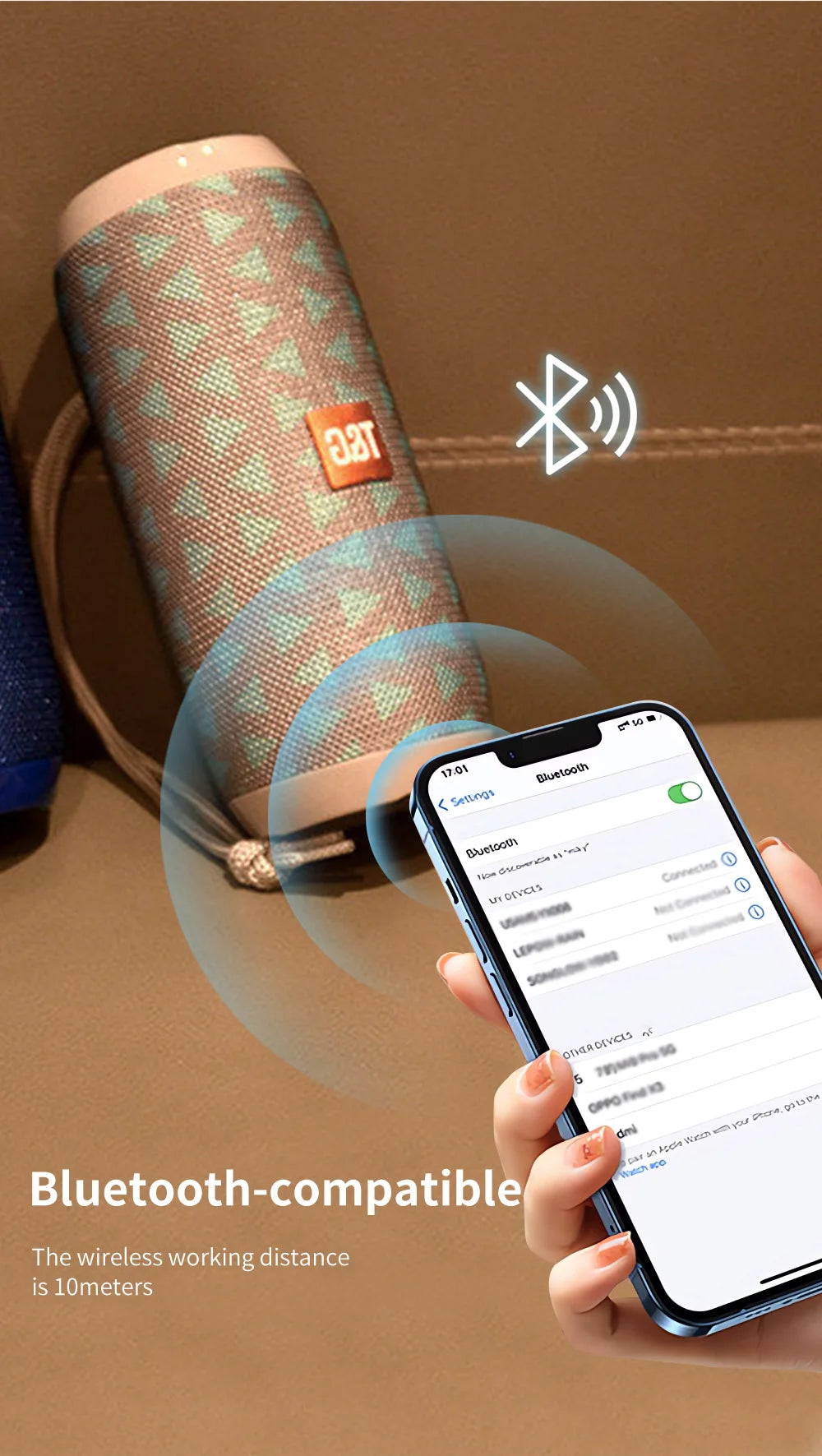 TG117 Bluetooth Speakers Portable