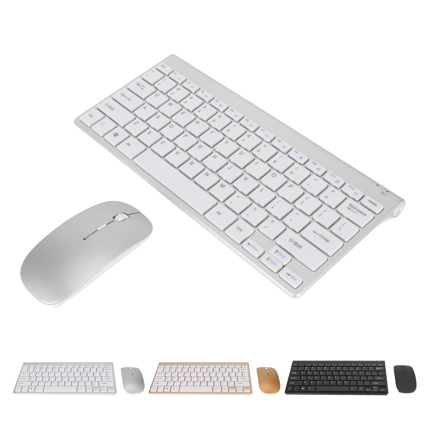 Wireless Keyboard Mouse Kit Slim