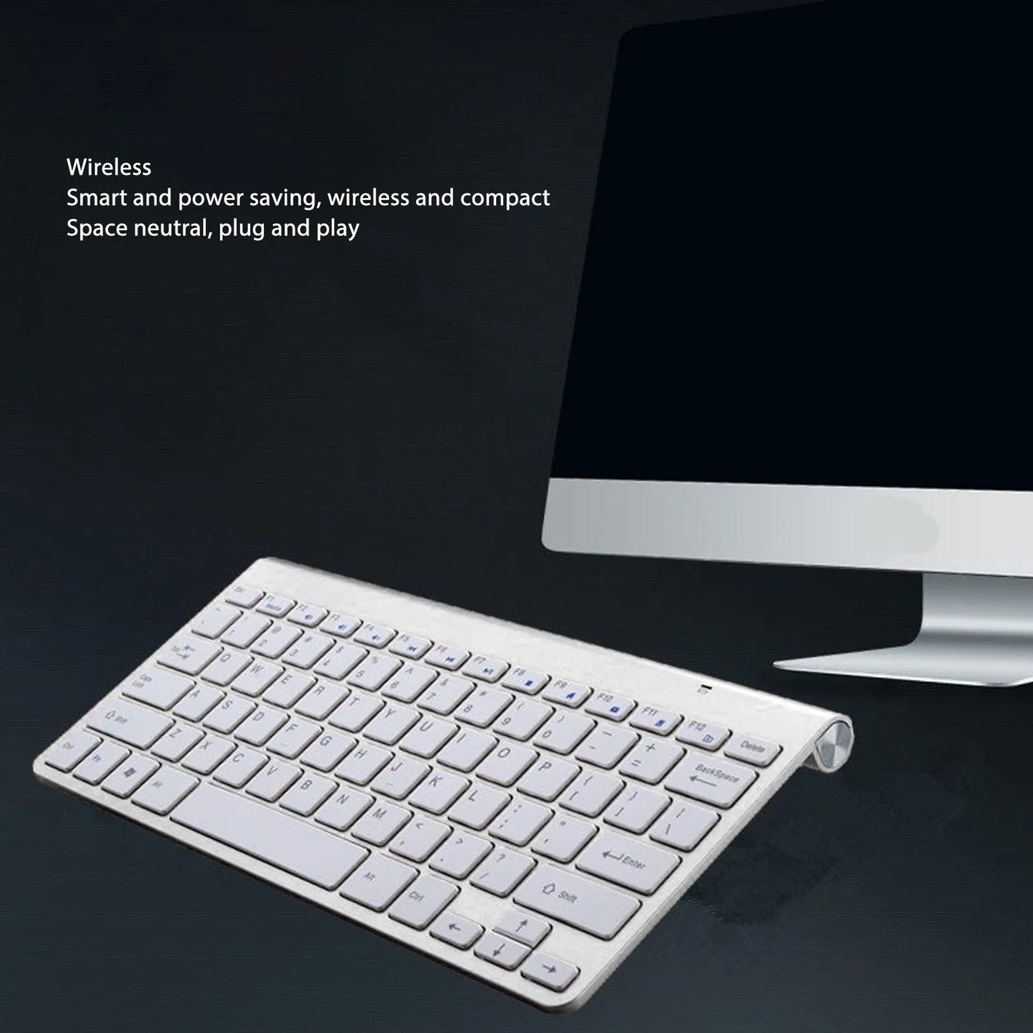 Wireless Keyboard Mouse Kit Slim