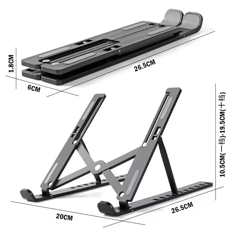 Foldable Laptop Stand Adjustable Support Base