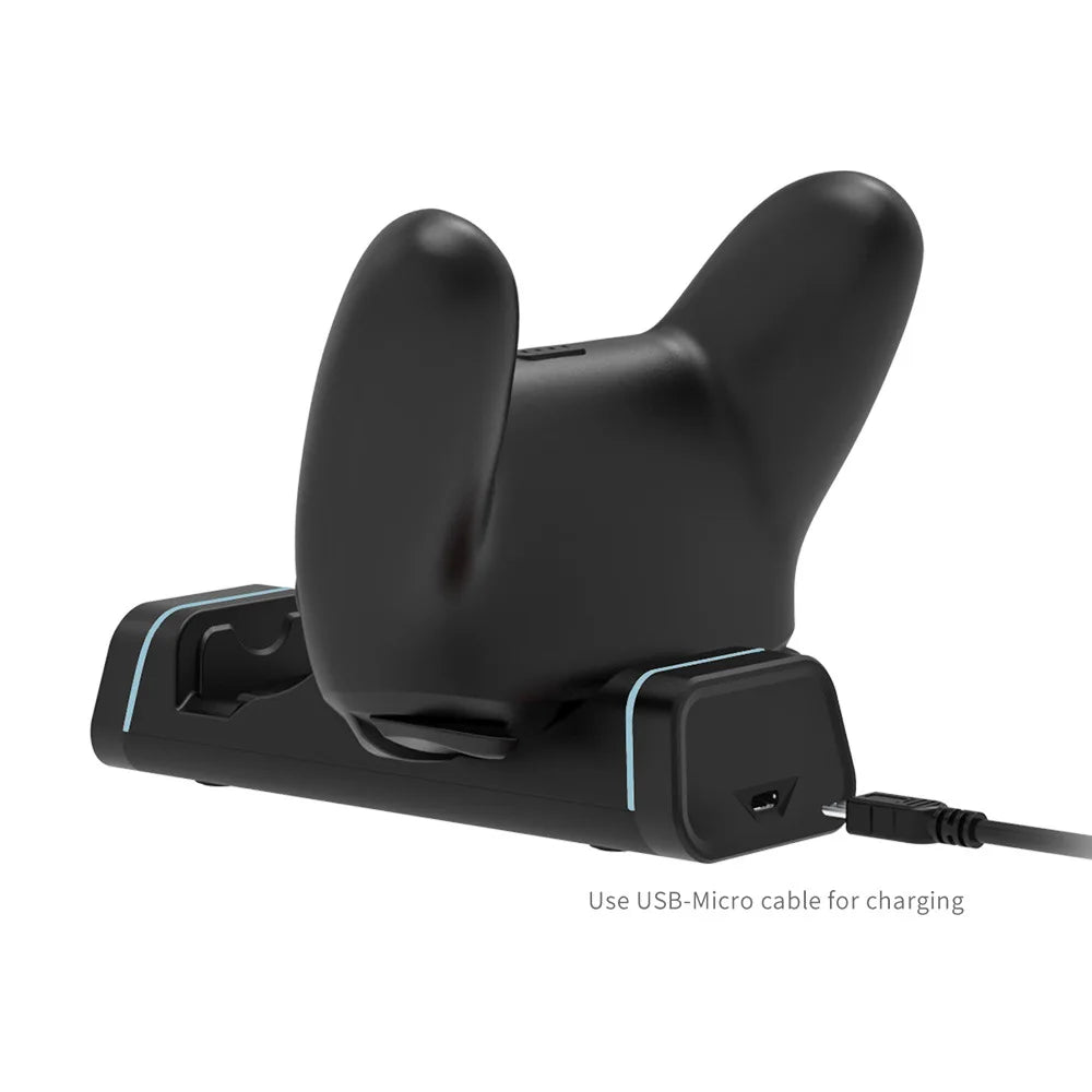 Dual Dock Handle Controller Charger Stand