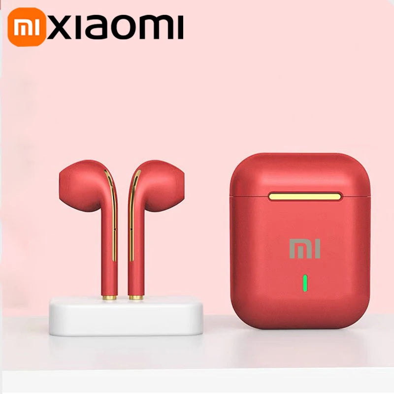 Xiaomi J18 Headset Wireless Earphones Bluetooth Headphones True Stereo Sport Game TWS Earbuds In Ear With Mic Touch NEW For IOS