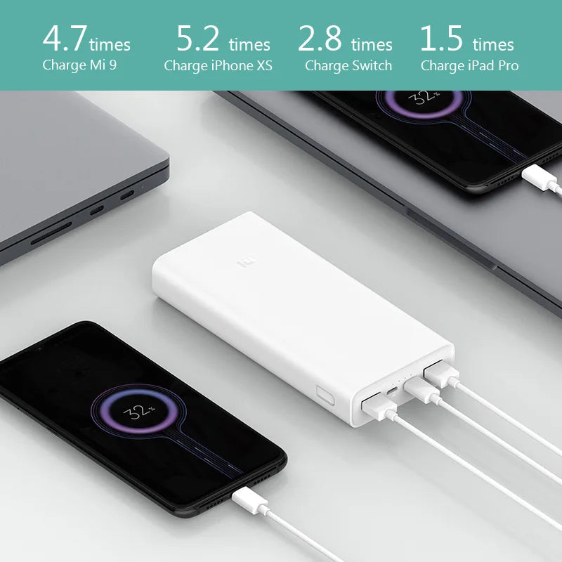 Xiaomi Power Bank 20000mAh 2-Way Quick Charging