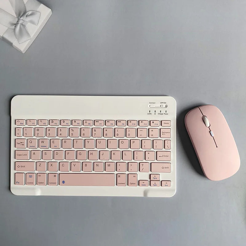 Wireless Bluetooth Keyboard Mouse Set For Laptop