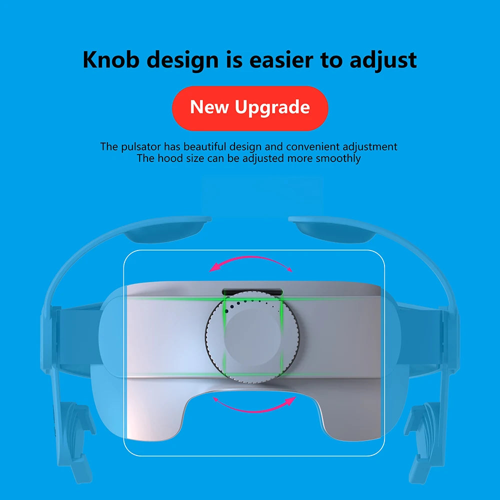 VR Headset Improve Comfort Adjustable Head Strap