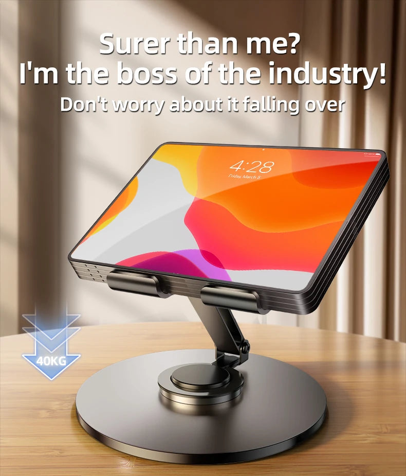 360 Tablet/ Mobile Phone Holder Stand Foldable