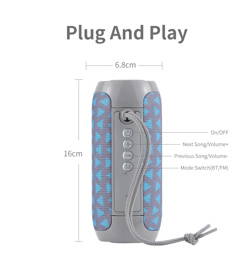 TG117 Bluetooth Speakers Portable