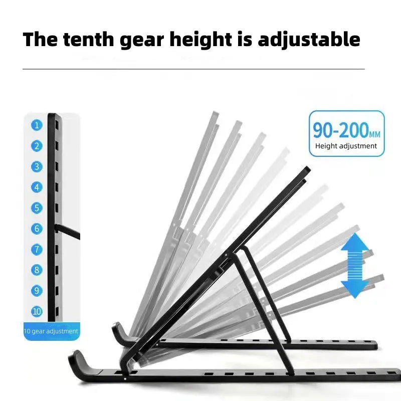 Foldable Laptop Stand Adjustable Support Base