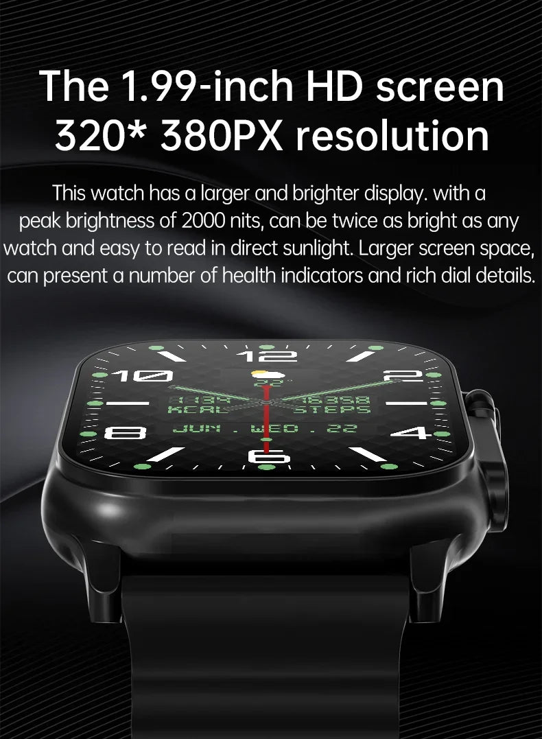 Smart Watch Men AMOLED Screen NFC Compass 49mm