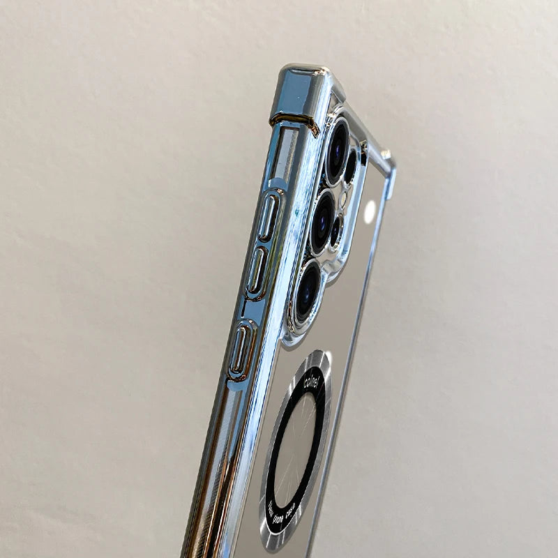 Luxury Plating Clear Lens Protection Cover