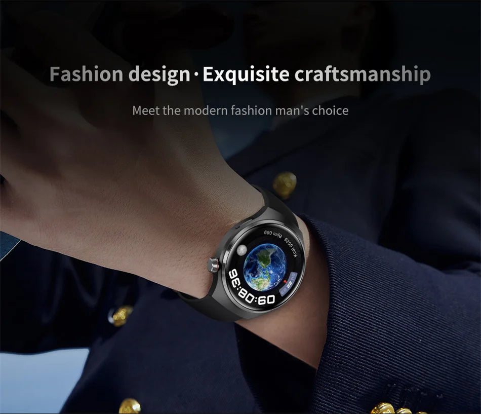 GT4 Pro GPS NFC Smart Watch Men Waterproof