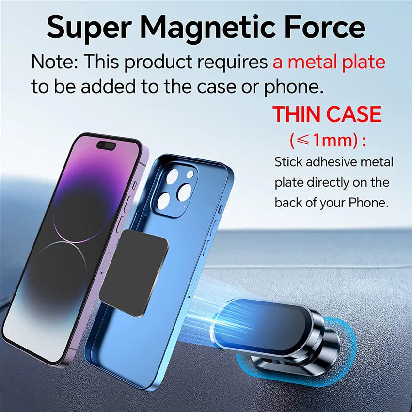 Magnetic Car Phone Holder Stand Mobile