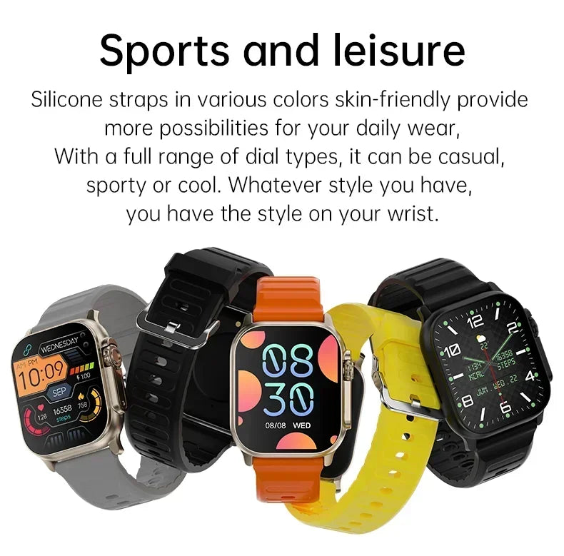 T900 U2 Smart Watch 49mm Wireless Charging