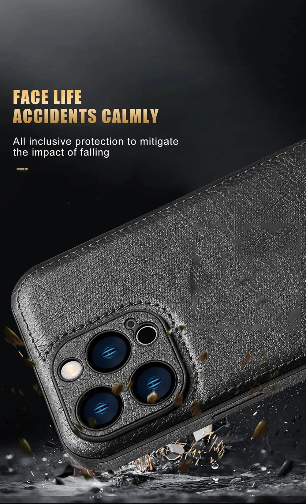 Soft Leather Case for iPhone 16 Pro Max Plus Ultra Thin Lens Protection iphone 16, 16 Pro Cover Coque