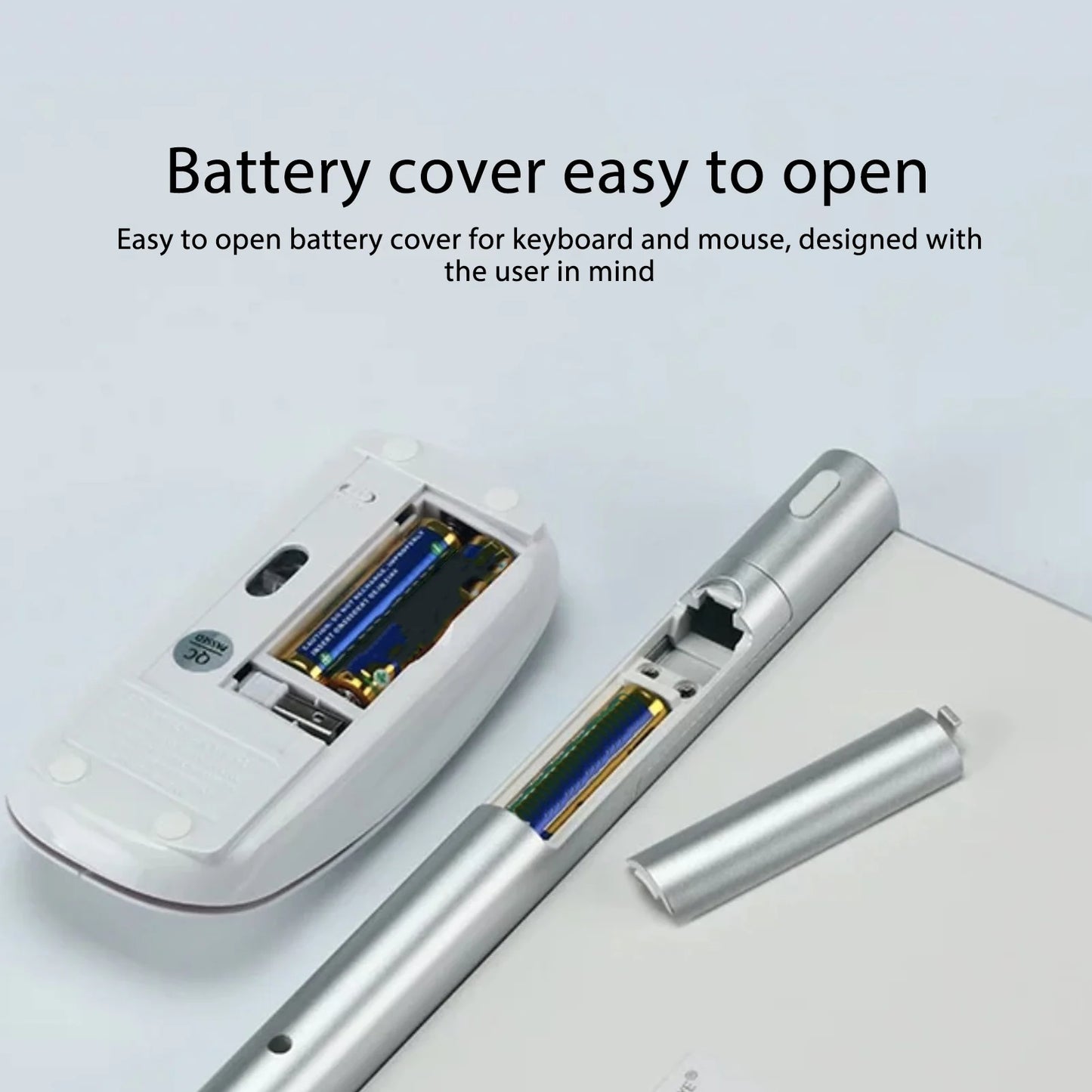 Wireless Keyboard Mouse Kit Slim
