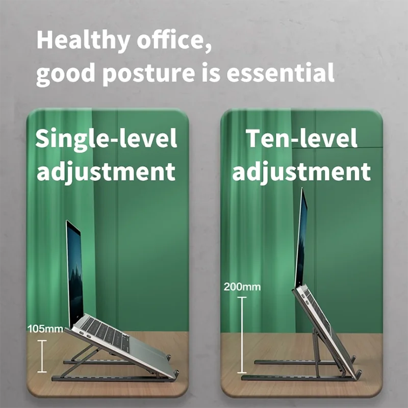 Foldable Laptop Stand Adjustable Support Base