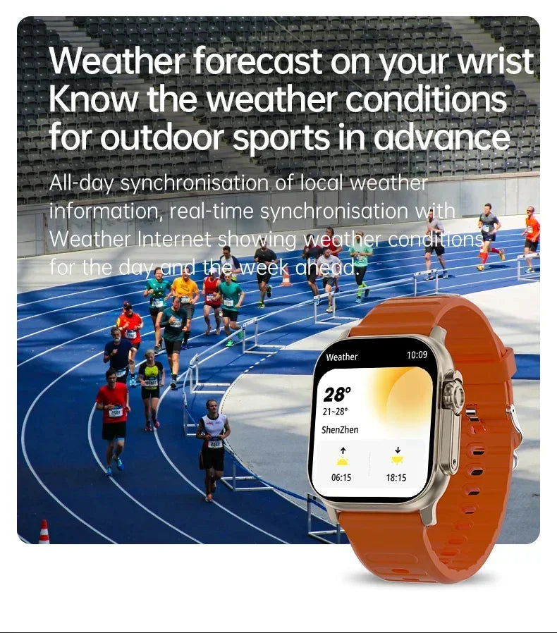 T900 U2 Smart Watch 49mm Wireless Charging