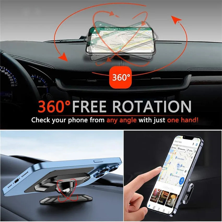 Magnetic Car Phone Holder Stand Mobile