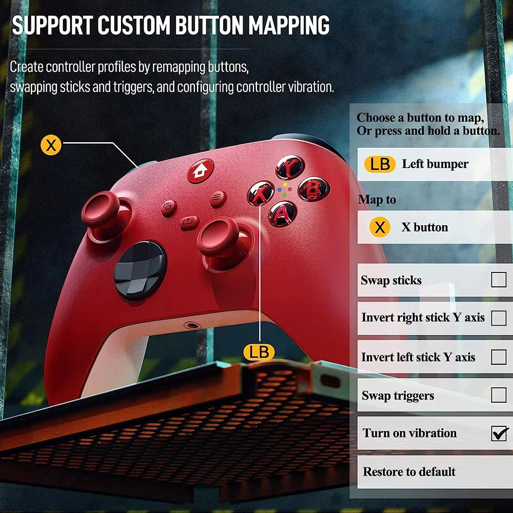 For XBOX ONE ,XBOX SERIS S,X Game Controller 2.4 G Wireless PC CONTROL Windows 7/8/10