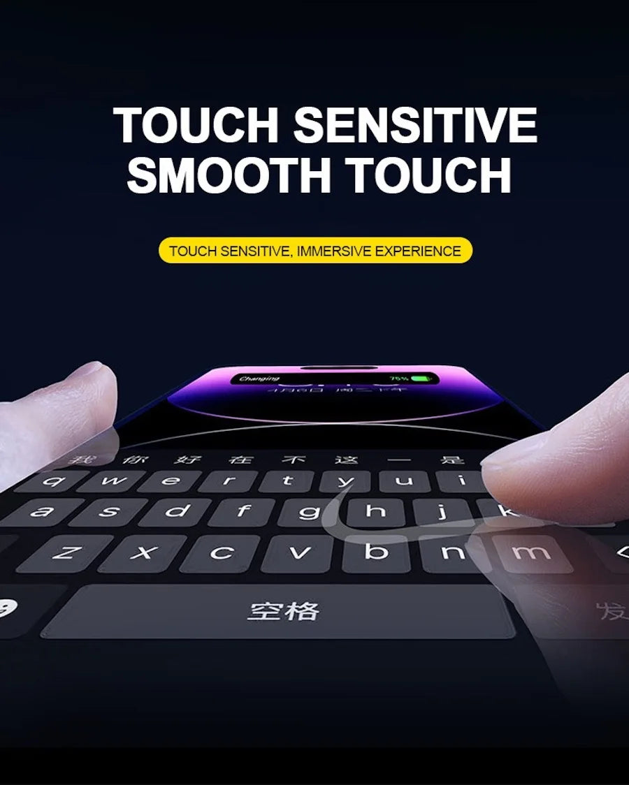 Tempered Glass Screen Protector Easy Install/Removal Kit 2Pcs