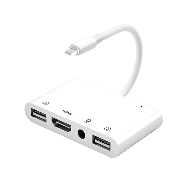 Light-ning to HDMI Adapter for iPhone iPad to TV