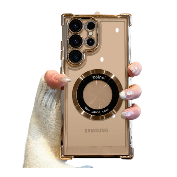 Luxury Plating Clear Lens Protection Cover