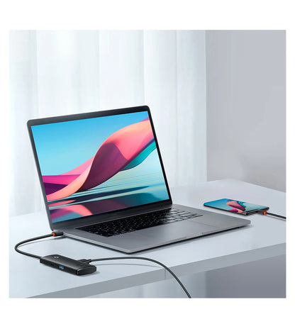 Baseus USB HUB Adapter 4 in 1 USB Type C to USB 3.0 HUB Splitter Adapter for MacBook Pro Air Huawei Mate 30 Docking Station HUB