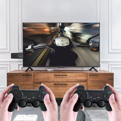 64GB 20000 Games Retro Video Game Consoles M8 Game Stick 4K 2.4G Wireless Console Dendy GameStick For GBA/MD/PS1 Children's Gift