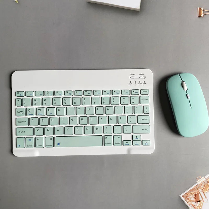 Wireless Bluetooth Keyboard Mouse Set For Laptop
